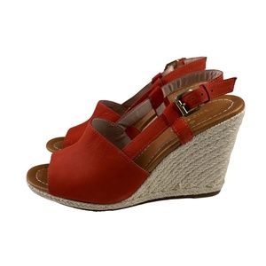 Kate Spade New York Orange Wedges Size 8.5 M